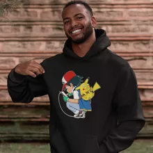 Sudadera con capucha Pikachu – Parodia de Pokémon