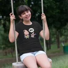 Majin Boo Mädchen Kinder T-Shirt “Majin Boo und Patrick Star” – Parodie auf Dragon Ball Z
