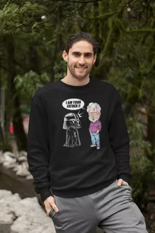 Pull Dark Vador « Un père pas si inconnu que ça... :) (Version Originale) » – Parodie Star Wars