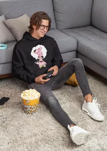 Patrick Star Kapuzenpullover “Patrick Star und Majin Boo” – Parodie auf Dragon Ball Z