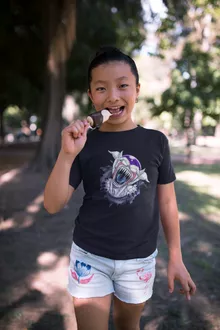 Frieza Girls Kids T-shirt – Dragon Ball Z parody