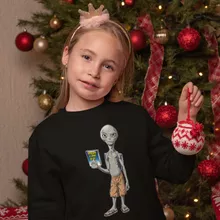Pull Enfant Paul « Apprendre à croire en soi... » – Parodie Paul l'Alien