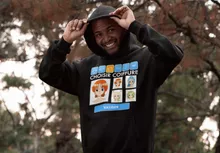 Sweat à capuche Nami « Générateur de personnages » – Parodie One Piece