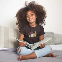 T-shirt Enfant Fille Aiolia « Les Rues du Sanctuaire de plus en plus mal fréquentées... » – Parodie Saint Seiya