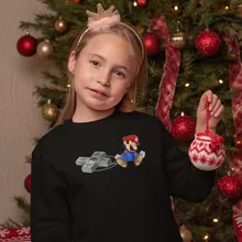 Felpa Bambino e ragazzo – Parodia dei Super Mario