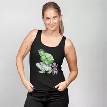 Der unglaubliche Hulk Damen T-shirt Tank top – Parodie auf MCU