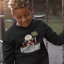 Sudadera Niño El titán colosal – Parodia de Shingeki no Kyojin