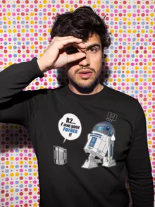 Sudadera R2-D2 “I am your father” – Parodia de Star Wars