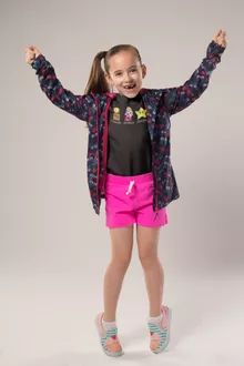T-shirt Enfant Fille Princesse Peach « Argent, Femmes et Pouvoir ! » – Parodie Super Mario