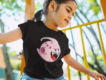 Maglietta per bambine e ragazze Majin Boo – Parodia dei Dragon Ball Z