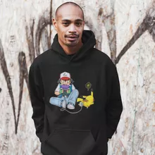Pikachu Hoodie “Pikachu and Ash Ketchum” – Pokémon parody