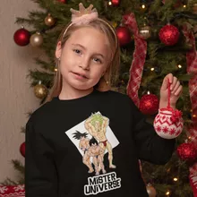 Son-Goku Kinder Pullover “Son-Goku, Vegeta und Broly” – Parodie auf Dragon Ball Z