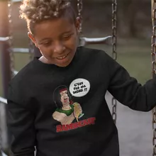 Pull Enfant « C'est pas ma guerre !! » – Parodie Rambo
