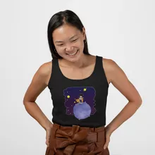 Camisola de alças Mulher O Principezinho Vegeta – Dragon Ball Z de parodia