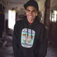 Sudadera con capucha Rattata – Parodia de Pokémon