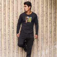 Pegasus Seiya Long Sleeve Top “Pegasus Seiya, Leo Aiolia and Terminator” – Knights of the Zodiac - Saint Seiya parody