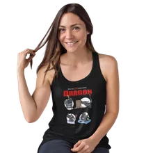 Camiseta Mujer sin mangas Desdentao – Parodia de Cómo entrenar a tu dragón