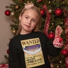 Pull Enfant Edward Newgate « Le Wanted secret... » – Parodie One Piece
