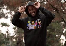 Sweat à capuche Sanji « ça se passe comme ça chez les dragueurs... » – Parodie One Piece