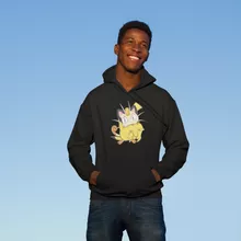 Sweat à capuche Pikachu « Le jeu du Chat et la Souris » – Parodie Pokémon
