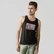 Broly Tank Top “Broly, Majin Buu, Cell and Frieza” – Dragon Ball Z parody