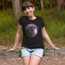 Kylo Ren Girls Kids T-shirt – Star Wars parody