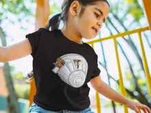 Camiseta Niña Han Solo “Han Solo y Chewbacca” – Parodia de Star Wars