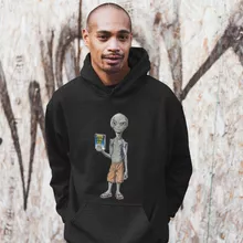 Sweat à capuche Paul « Apprendre à croire en soi... » – Parodie Paul l'Alien