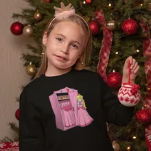 Pull Enfant Princesse Peach « Une garde-robe de princesse...!? » – Parodie Super Mario