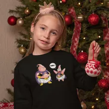 Pull Enfant Majin Bou « Papa !! (Tel père, tel fils !) » – Parodie Dragon Ball Z