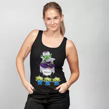 Débardeur Femme Piccolo « Papa !! » – Parodie Dragon Ball Z