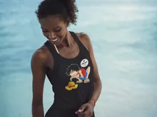 Luffy Women's Tank Top “Luffy and Gollum - My Precious” – One Piece parody