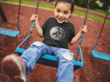 T-shirt Enfant Fille Dark Vador « Direction l'étoile de la Mort ! » – Parodie Star Wars