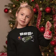 Pull Enfant L'Arcadia « Zone de Turbulences ! » – Parodie Albator