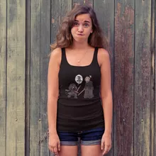 Kylo Ren Women's Tank Top “Kylo Ren And Luke Skywalker” – Star Wars parody