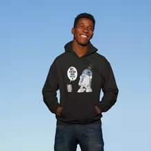 R2-D2 Kapuzenpullover – Parodie auf Star Wars
