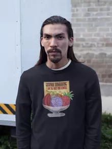 Teufelsfrucht Pullover “Gum-Gum-Frucht” – Parodie auf One Piece