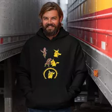 Pikachu Kapshirt “Pikachu en Sherlock Holmes” – Pokémon parodie