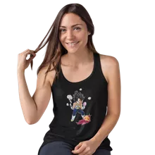 Vegeta Vrouwen Tank Top – Dragon Ball Z parodie