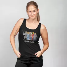 Eddard Women's Tank Top “Eddard, Catelyn, Robb, Sansa, Arya, Brian, Rickon and Tony Stark” – Game of Thrones parody