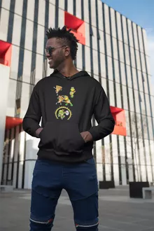 Sweat à capuche Michelangelo « Fusion Ninja ! » – Parodie Super Mario