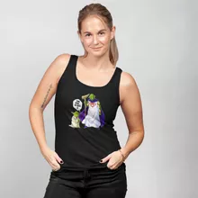 Débardeur Femme Yoda « Ton père... Je suis !! » – Parodie Star Wars