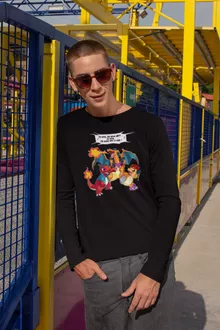T-Shirt à manches longues Dracaufeu « Ce soir, on vous met le Feu ! » – Parodie Pokémon