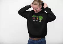 Son Goku Hoodie “Son Goku, Raditz and Broly” – Dragon Ball Z parody