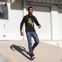 T-Shirt à manches longues Link « Un Coup de gueule de héros... » – Parodie Zelda