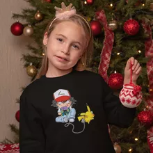 Pikachu Truien voor kinderen “Pikachu en Ash Ketshum” – Pokémon parodie