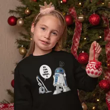 R2-D2 Kids Sweater – Star Wars parody