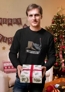 T-Shirt à manches longues Krokmou « Rien de tel qu'un peu d'exercice pour se maintenir en forme... » – Parodie Dragons