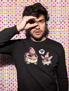 Majin Buu Sweater “Majin Buu and Patrick Star” – Dragon Ball Z parody