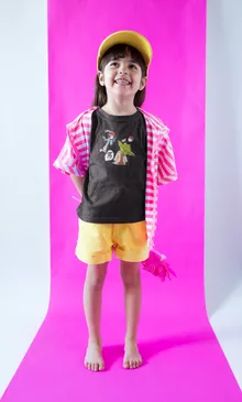 T-shirt Enfant Fille Yoda « What the...!? » – Parodie Pokémon